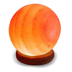 Himalayan Salt Crystal Globe Lamp - 6